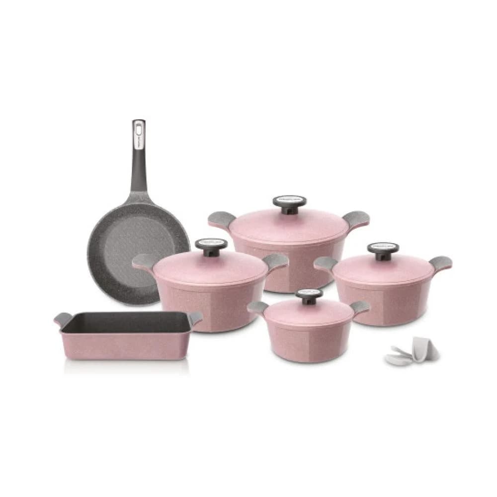 Set Extrema Korean Céramique 10 Pièces — Rose