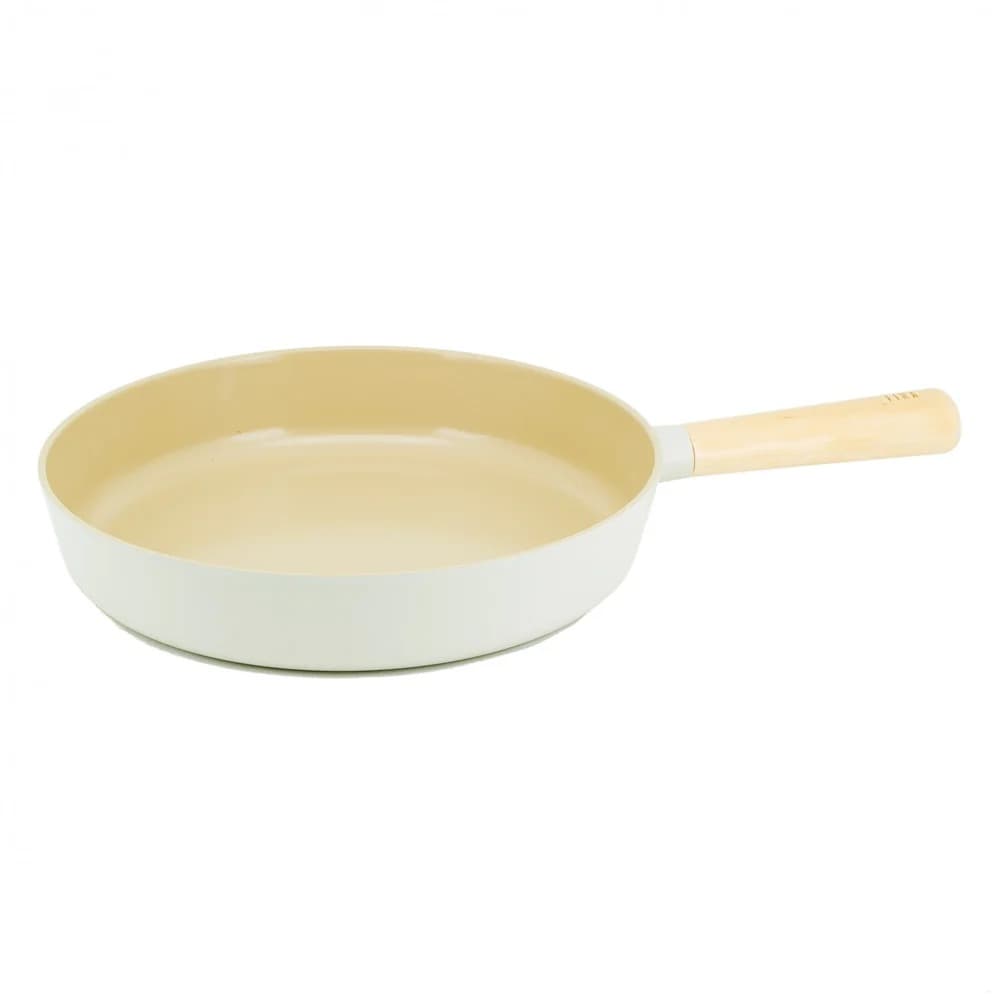 Fika Poêle 28cm + Couvercle en Verre 28cm + Planche Bambou Bonus