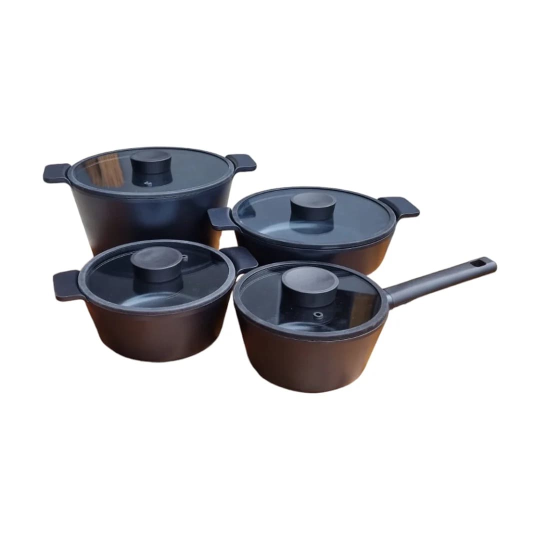 Neoflam Vulcan Set Marmites — Marmite 18cm & Marmites 20, 24, 26cm