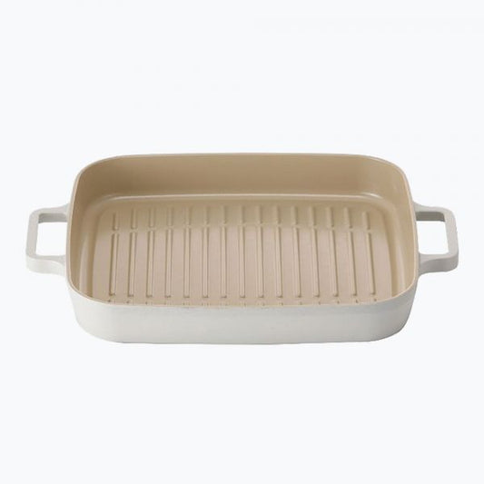 Neoflam Fika — Grill Rectangulaire Aluminium Coulé 28 cm