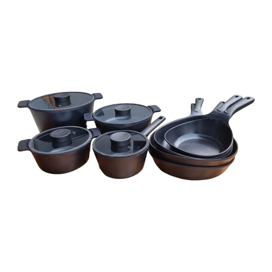 Neoflam Vulcan – Set Complet Induction Noir | Poêles, Woks et Casseroles