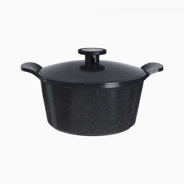 Neoflam Pote Marmite Granite 22 cm — Noir Marbre
